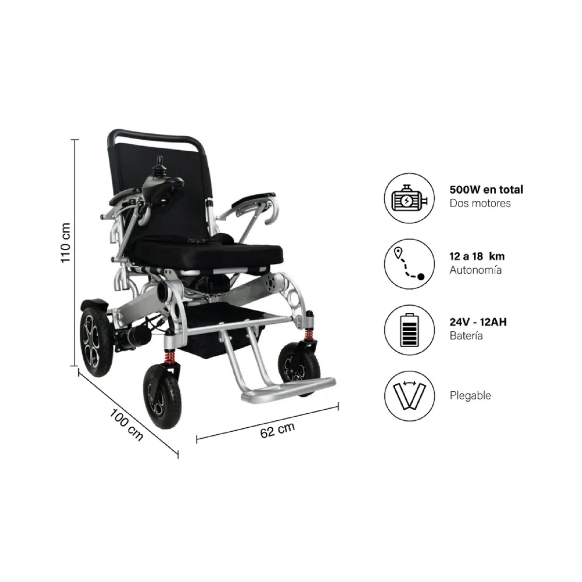 FIRST CARE - Silla de Ruedas Electrica Premium Travel