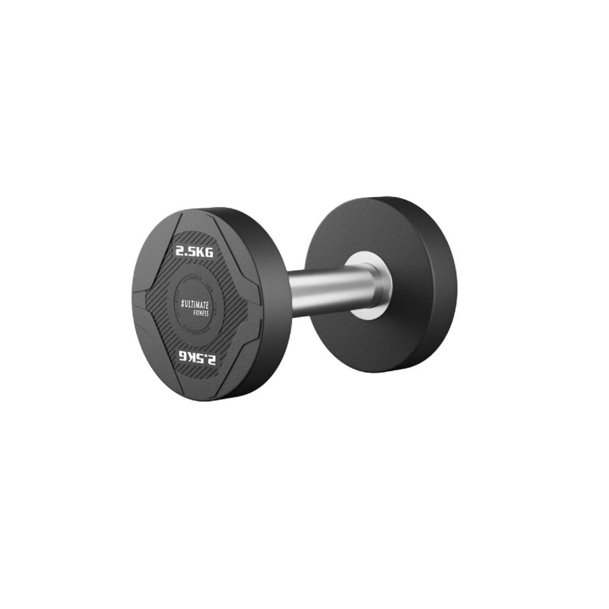 ULTIMATE FITNESS - Mancuerna Redonda PU 2