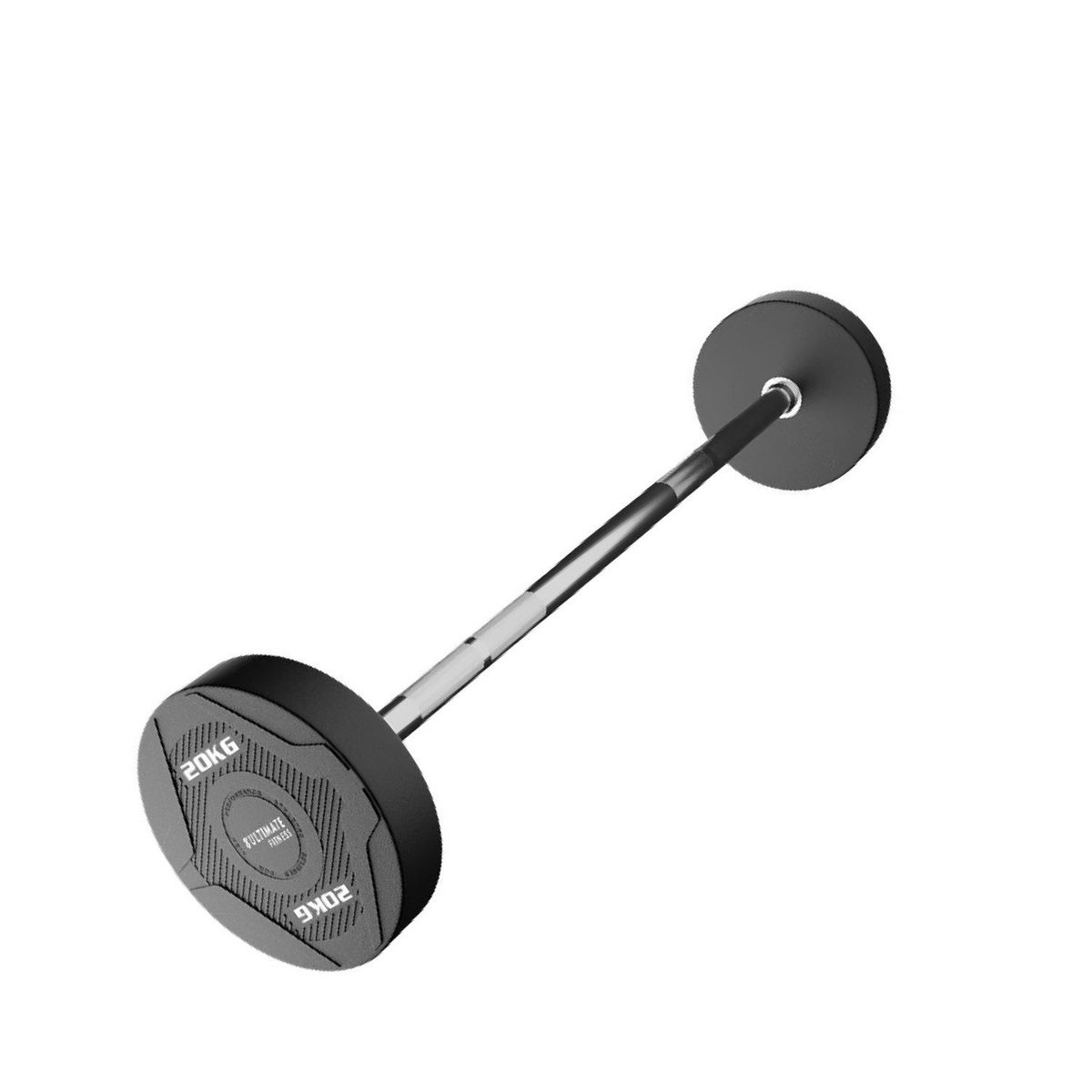 ULTIMATE FITNESS - Barra Recta - Peso Fijo 20 Kg