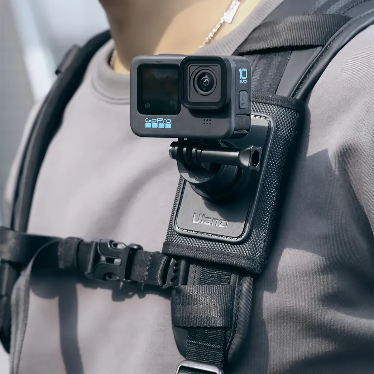 ULANZI - Soporte Magnético para GoPro Celulares Mochila Ulanzi CO62