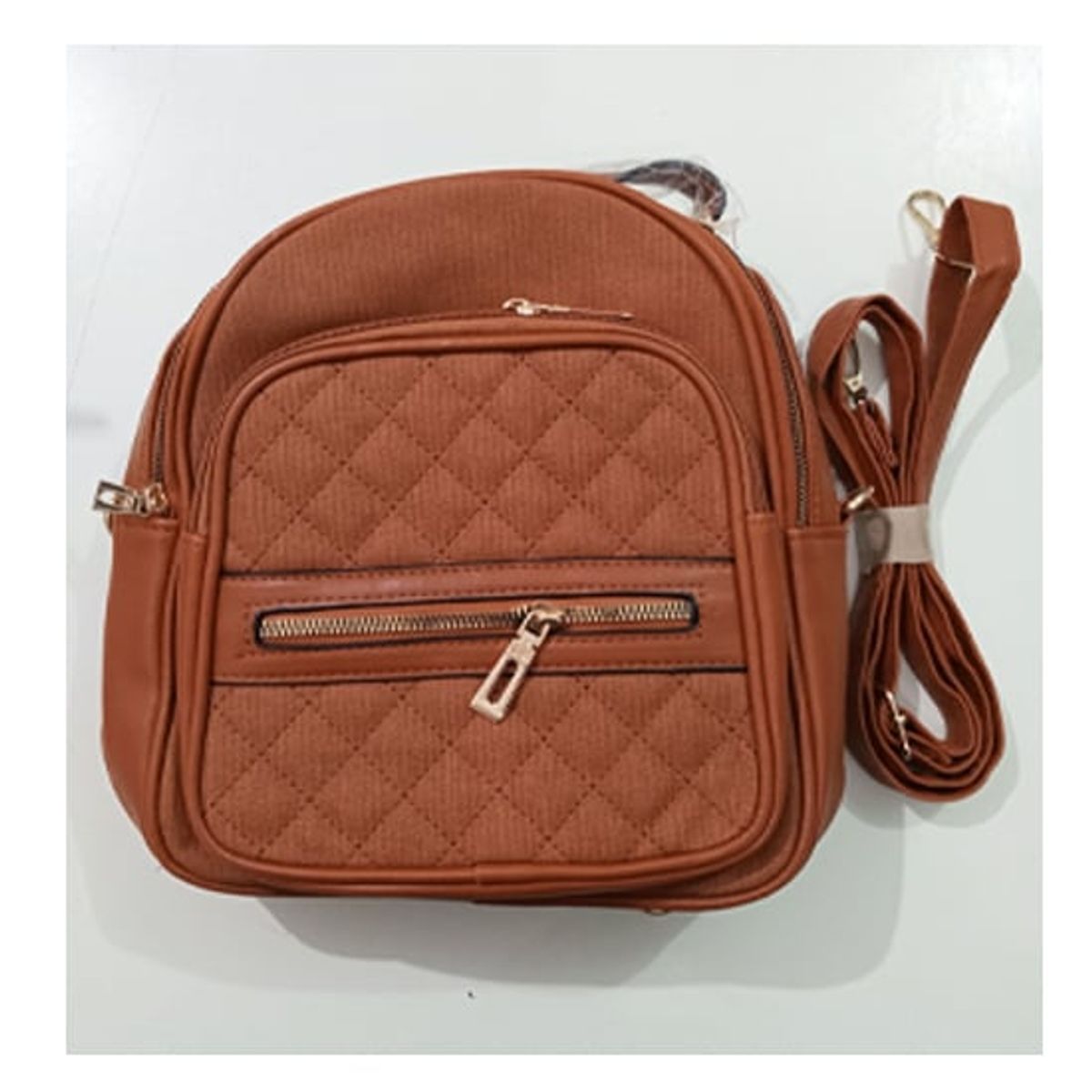 GENERICO - Mochila Maleta De Cuero Sintetico Para Mujer