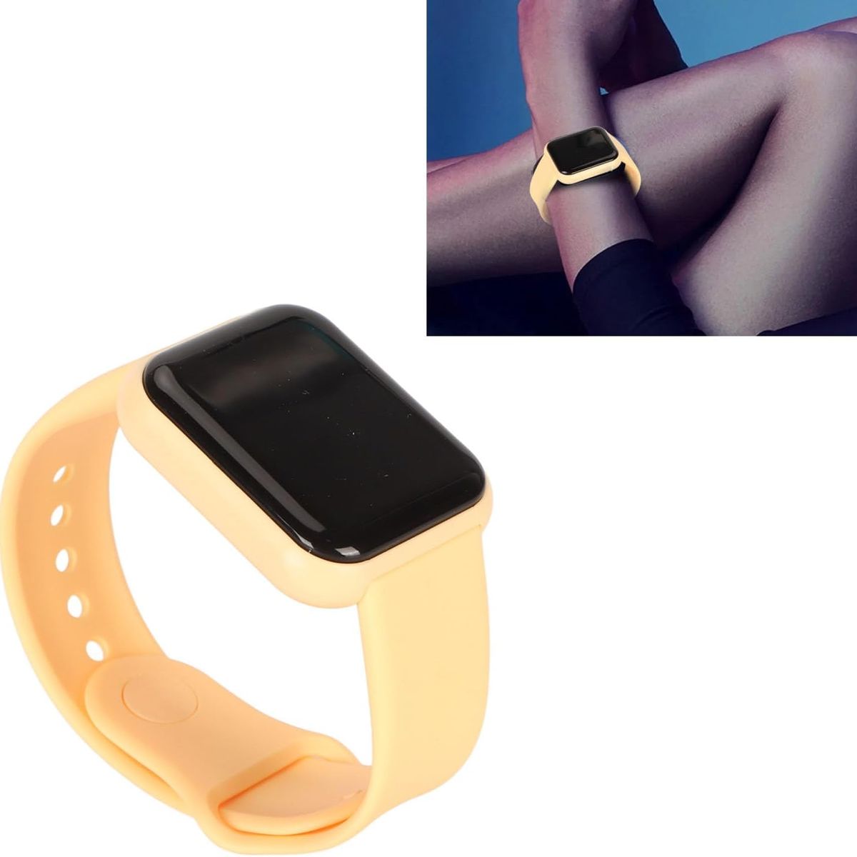 GENERICO - Reloj Inteligente Profesional D20 Pro Amarillo