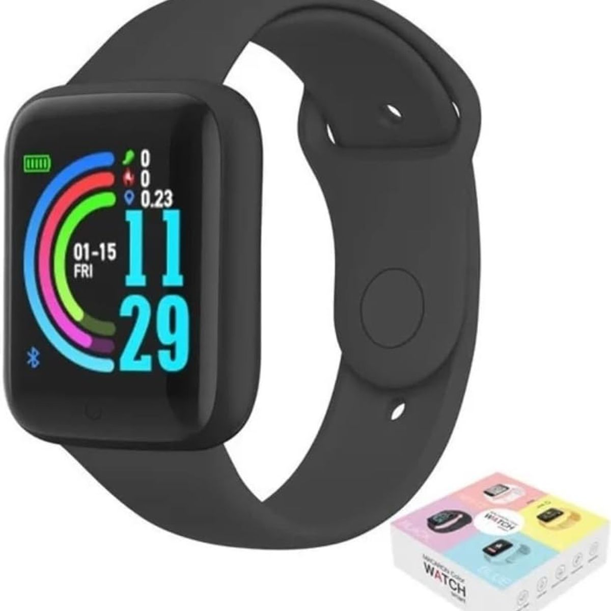 GENERICO - Reloj Inteligente Profesional D20 Pro NEGRO