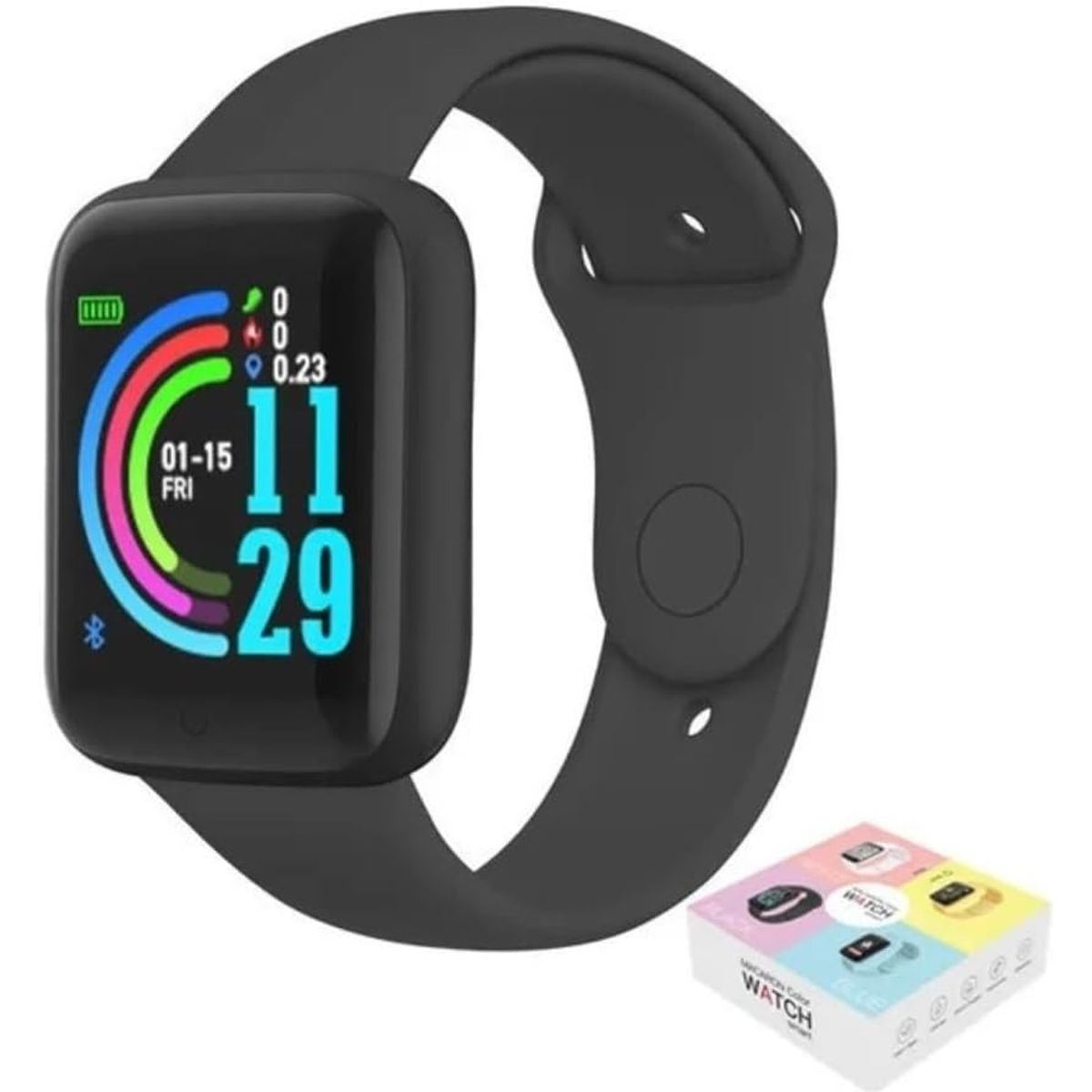 GENERICO - Reloj Inteligente Profesional D20 Pro NEGRO