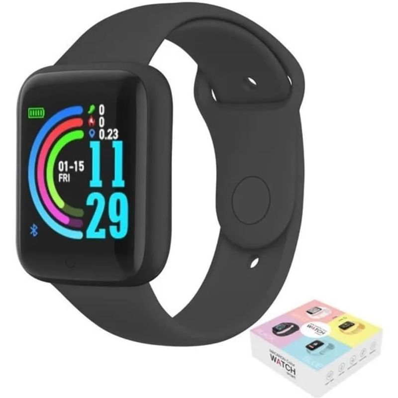 GENERICO - Reloj Inteligente Profesional D20 Pro NEGRO