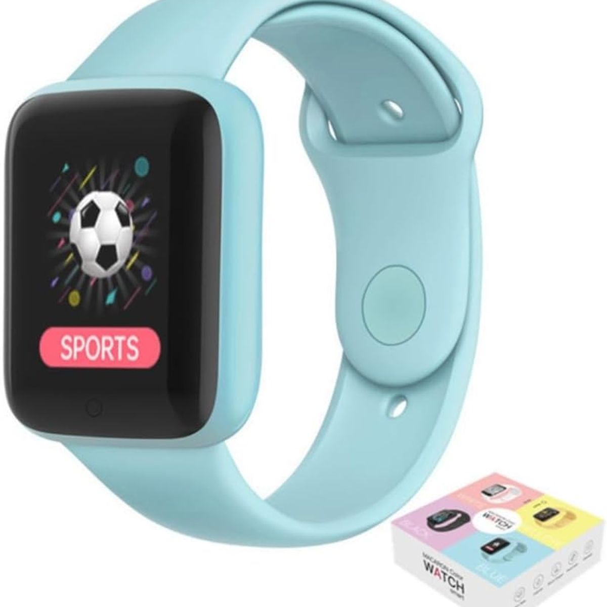 GENERICO - Reloj Inteligente Profesional D20 Pro CELESTE