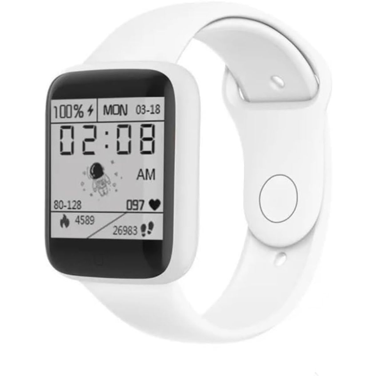 GENERICO - Reloj Inteligente Profesional D20 Pro BLANCO