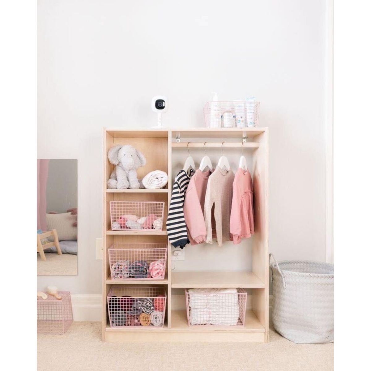 GENERICO - Mini Ropero Abierto Vintage Alito R&R MUEBLES