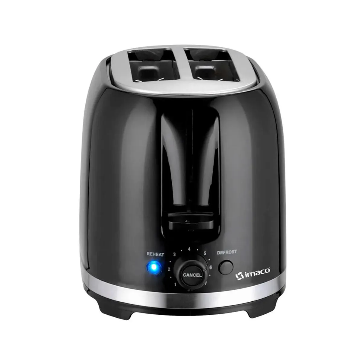 IMACO - Tostadora Imaco 2 Panes IBT2085N Negro