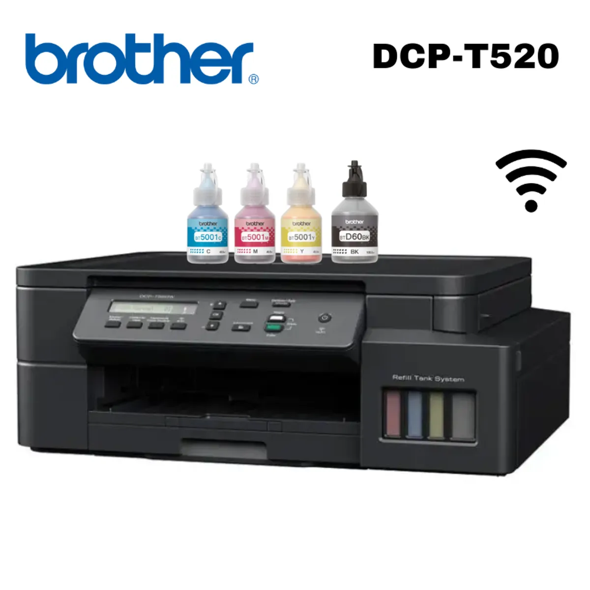 BROTHER - IMPRESORA MULTIFUNCIONAL BROTHER DCP-T520W WIFI