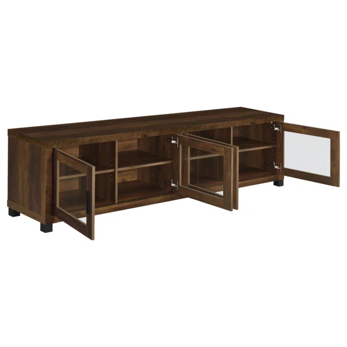 GENERICO - Mueble para TV 55" Moderno Leonor Marrón 200 cm R&R MUEBLES
