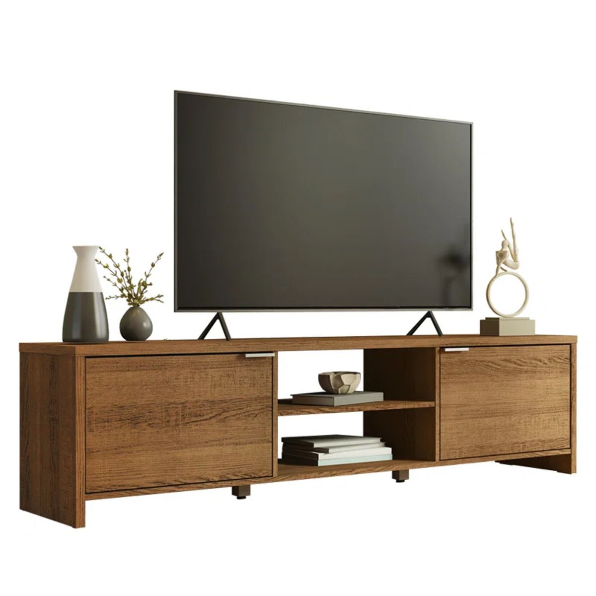 GENERICO - Mueble para TV 55" Moderno Jader Marrón R&R MUEBLES