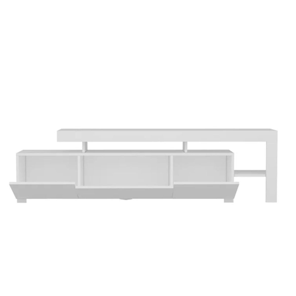 GENERICO - Mueble de TV 55" Taro Blanco R&R MUEBLES