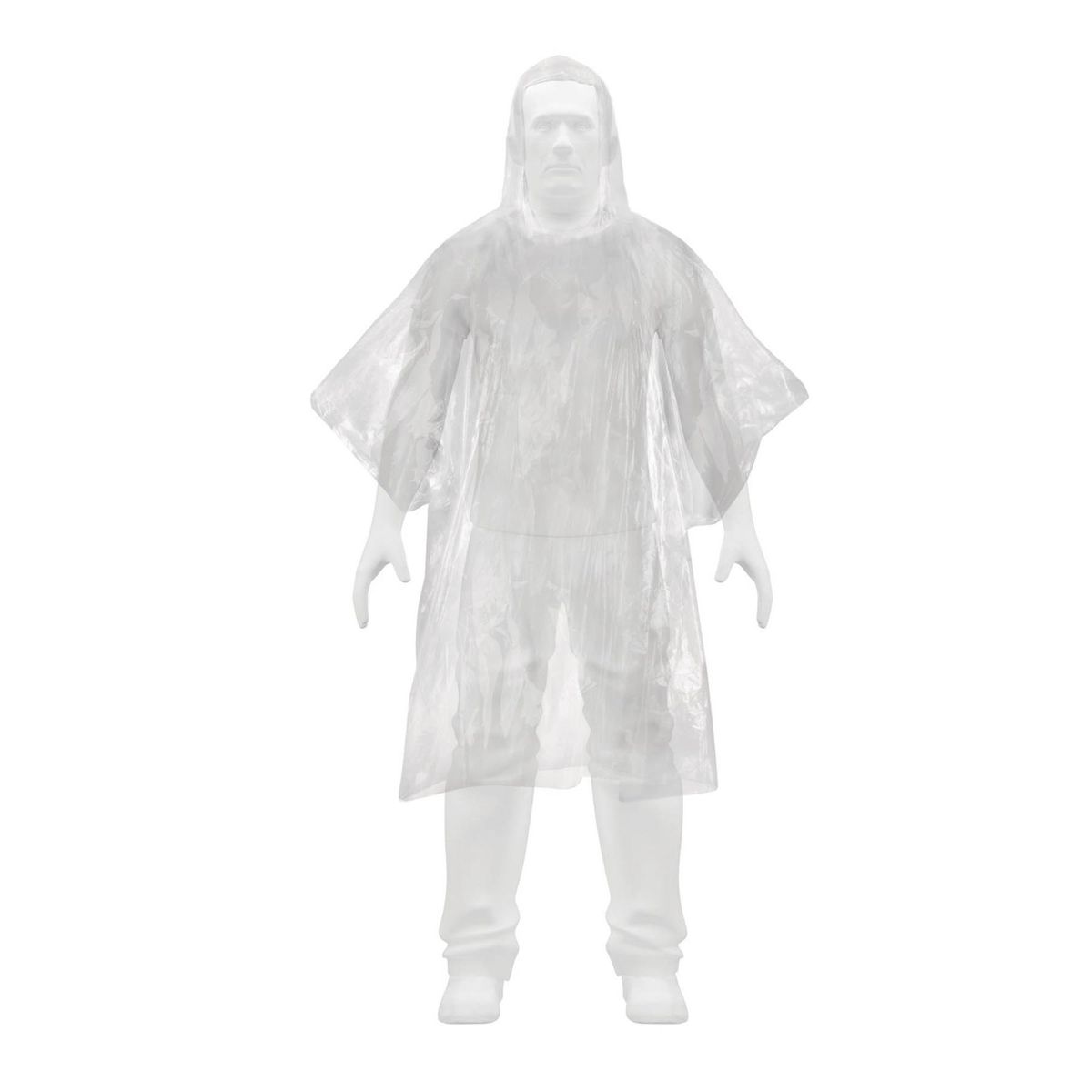 TRUPER - Poncho para lluvia poncho impermeable Pretul truper