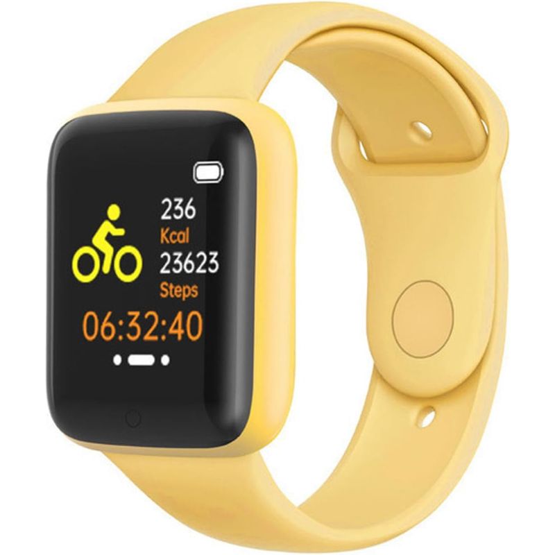 GENERICO - Reloj Inteligente Smartwatch Fit D20 AMARILLO