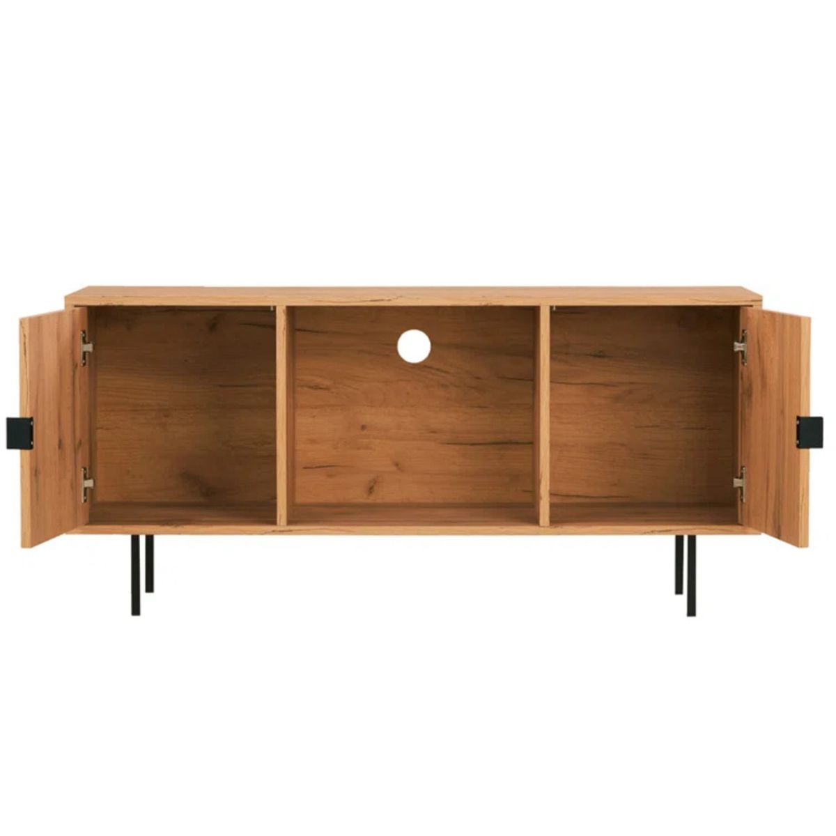 GENERICO - Mueble de TV 55" Moderno Winry Marron R&R MUEBLES