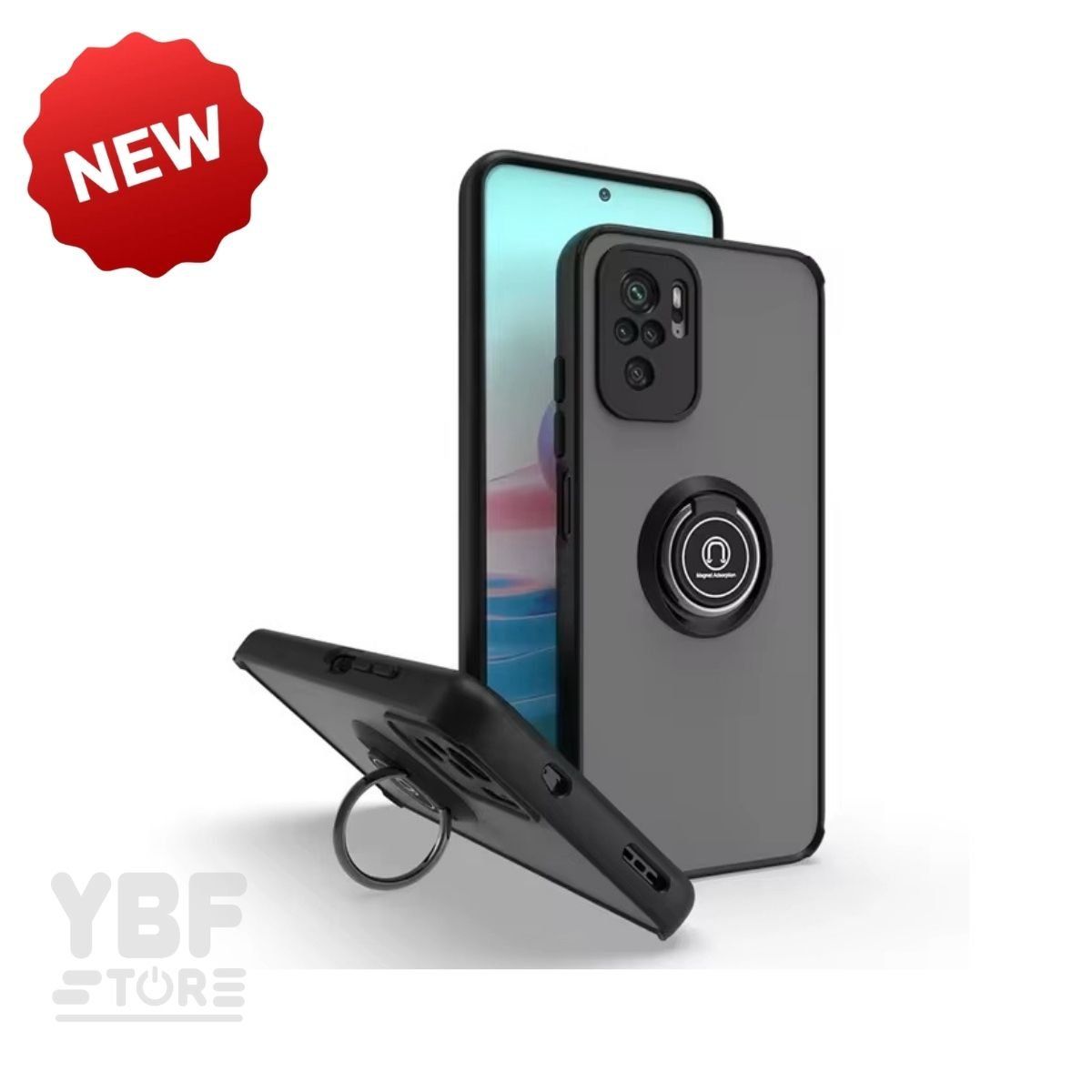 CASE - Case Ahumado para Xiaomi MI 10T Negro