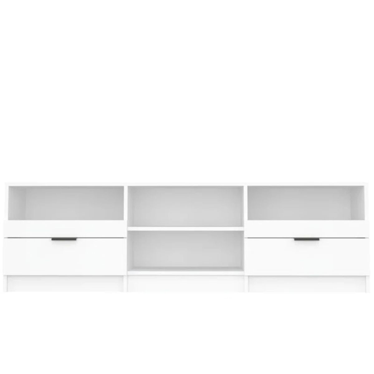 GENERICO - Mueble para TV 55" Moderno Gauche Blanco R&R MUEBLES