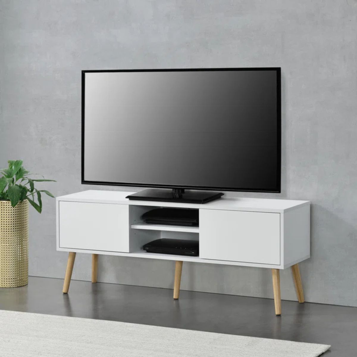 GENERICO - Mueble para TV 55" Moderno Kagura R&R MUEBLES