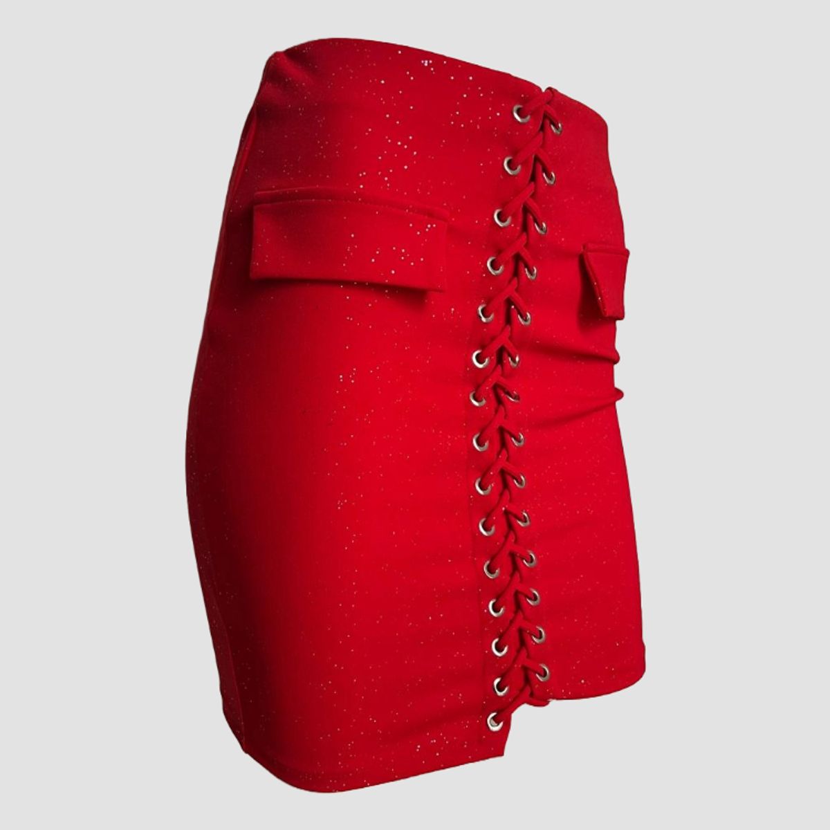 GENERICO - Falda con pasadores strech - In Vogue