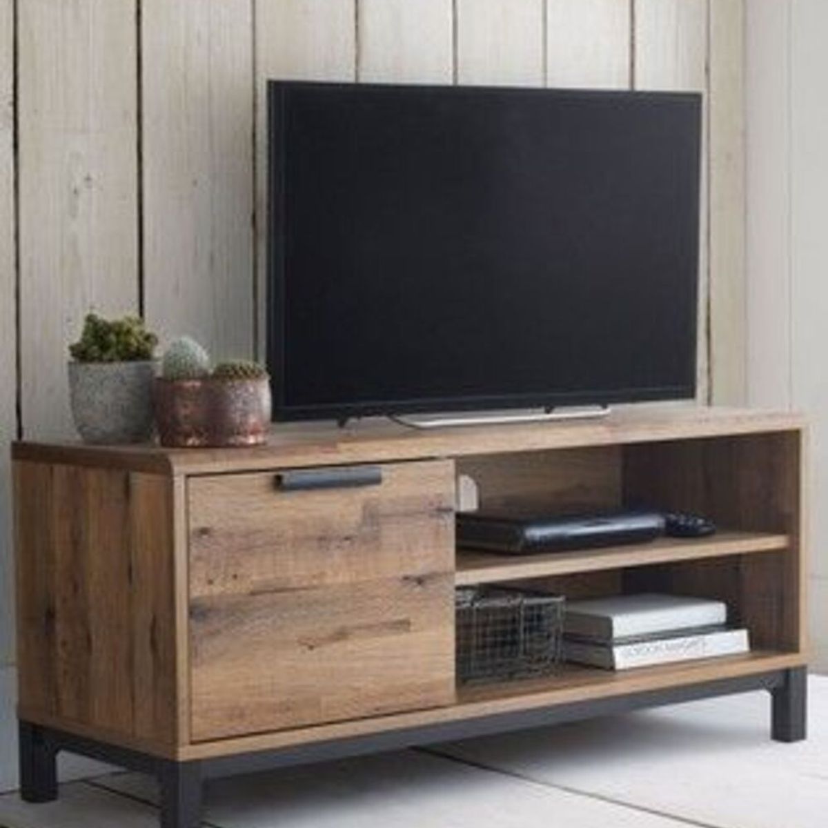 GENERICO - Mueble Para TV 55" Moderno José Marrón R&R Muebles