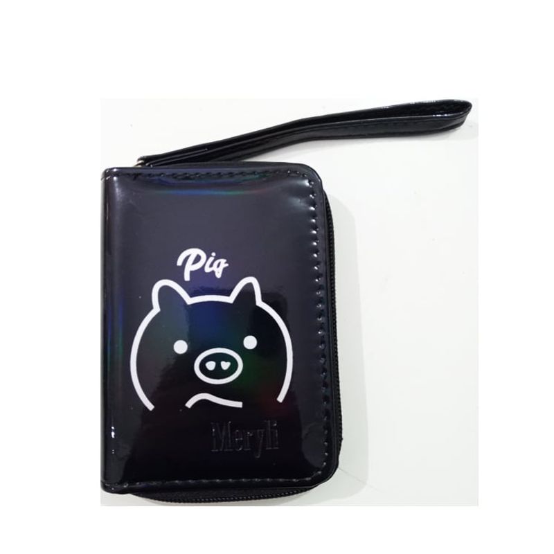 GENERICO - Billetera Monedero Pig Para Mujer Cuero Sintetico