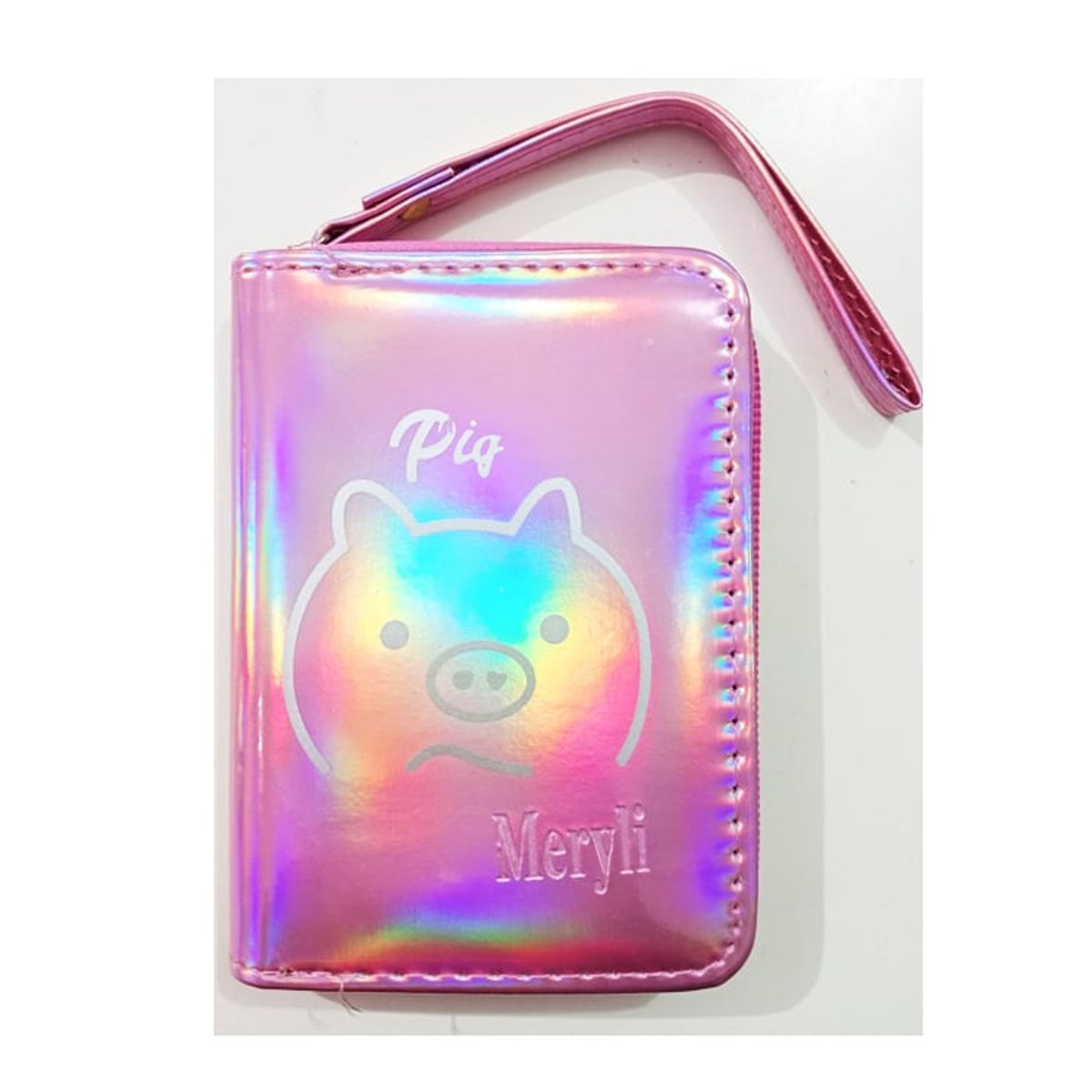 GENERICO - Billetera Monedero Pig Para Mujer Cuero Sintetico