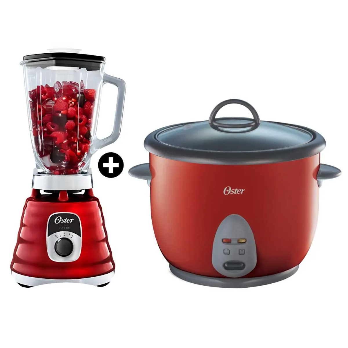 OSTER - Combo Oster Licuadora BLST4126R + Arrocera 1700R