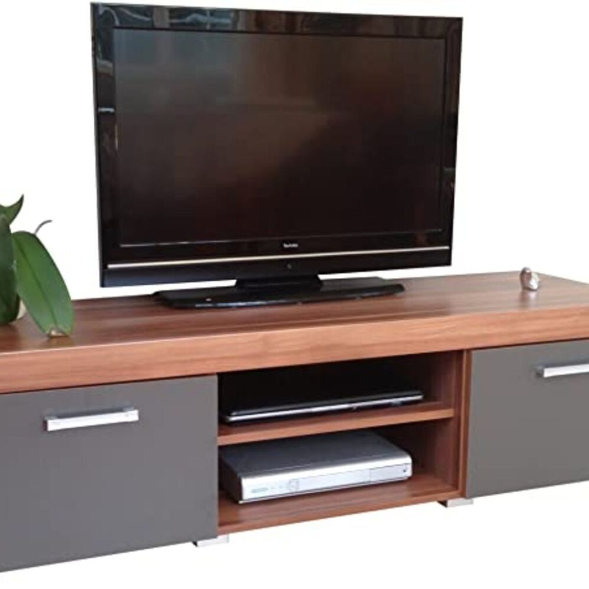 GENERICO - Mueble de TV 55"  Sydney  180 cm color Gris R&R MUEBLES