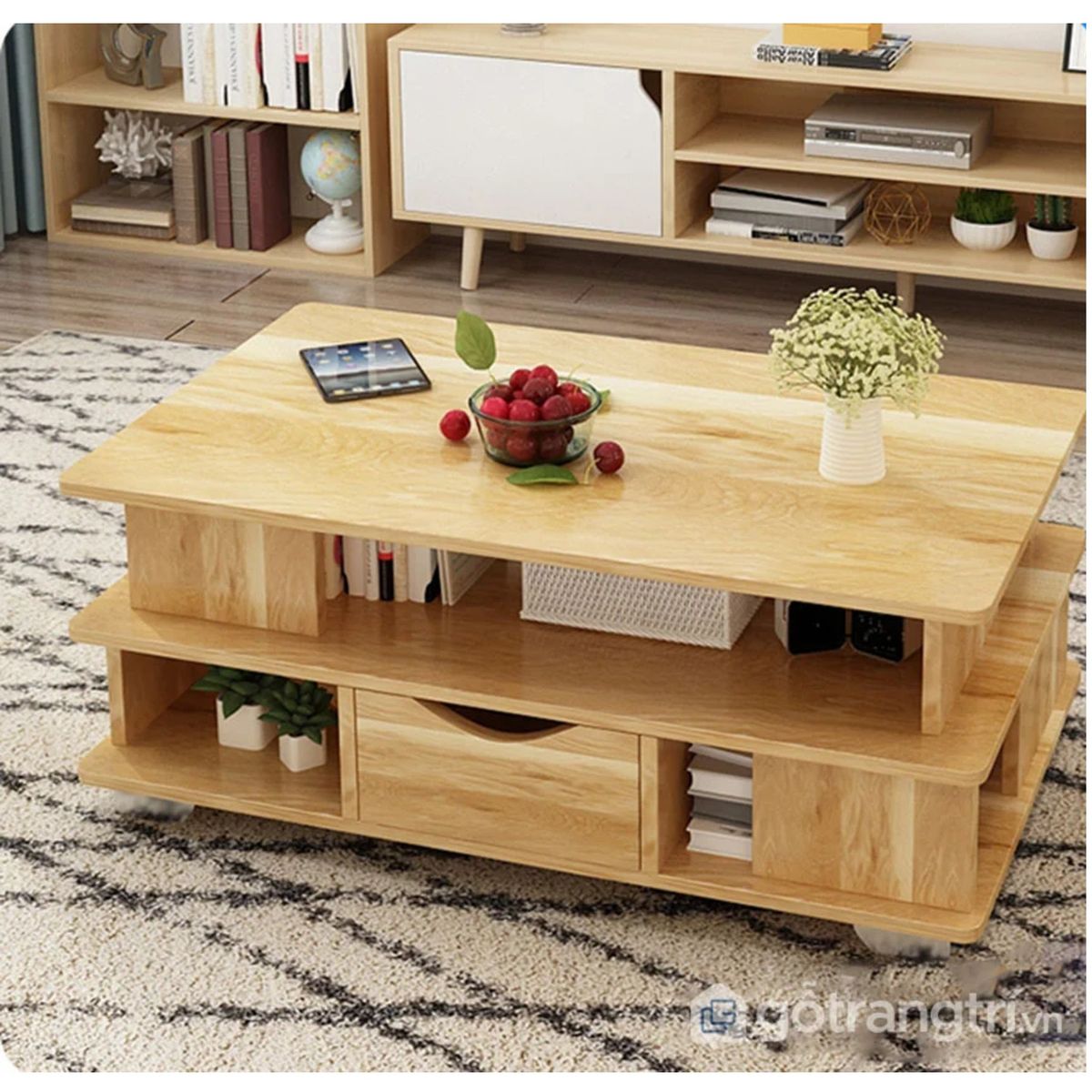 GENERICO - Mesa de Centro Moderna Minzie Duna R&R MUEBLES