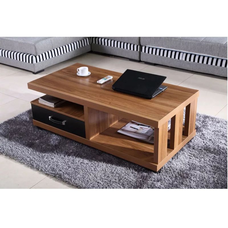 GENERICO - Mesa de Centro Moderna Billie 120cm R&R MUEBLES