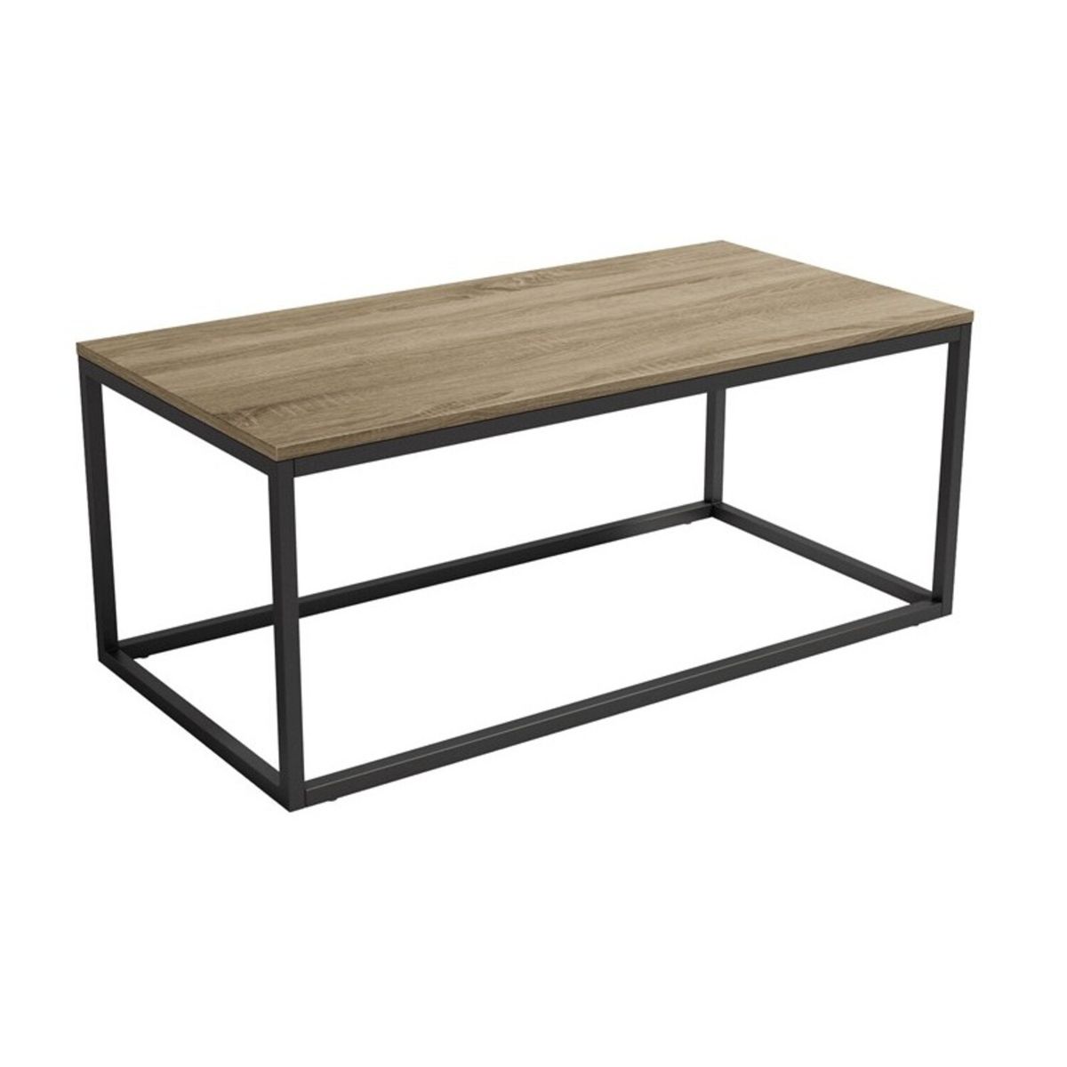 GENERICO - Mesa de Centro Estilo Industrial Molina 100cm R&R MUEBLES