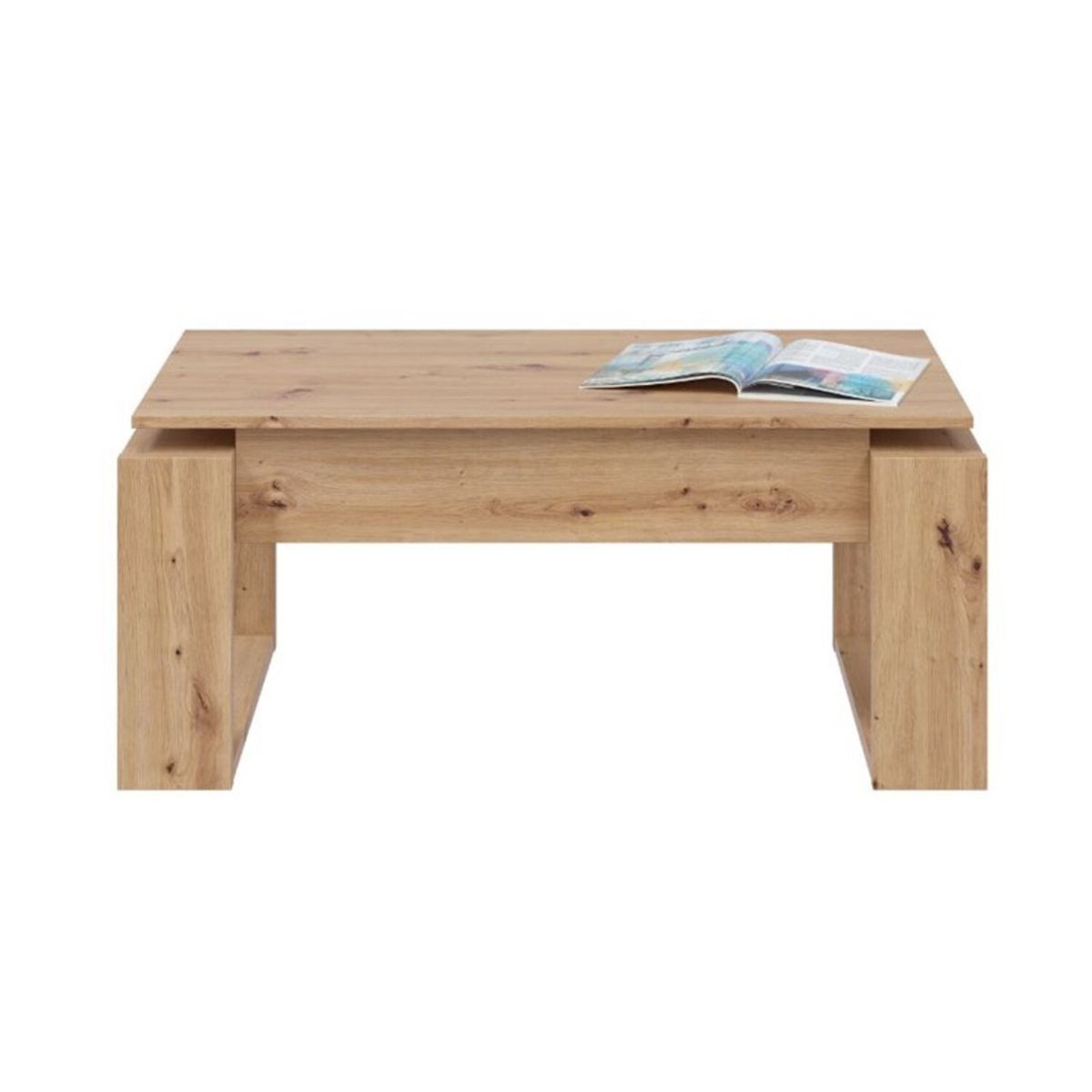 GENERICO - Mesa de Centro Moderna Lara 105cm R&R MUEBLES