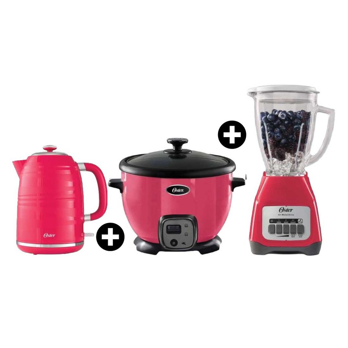 OSTER - Tri-Combo Oster Arrocera + Licuadora + Hervidor