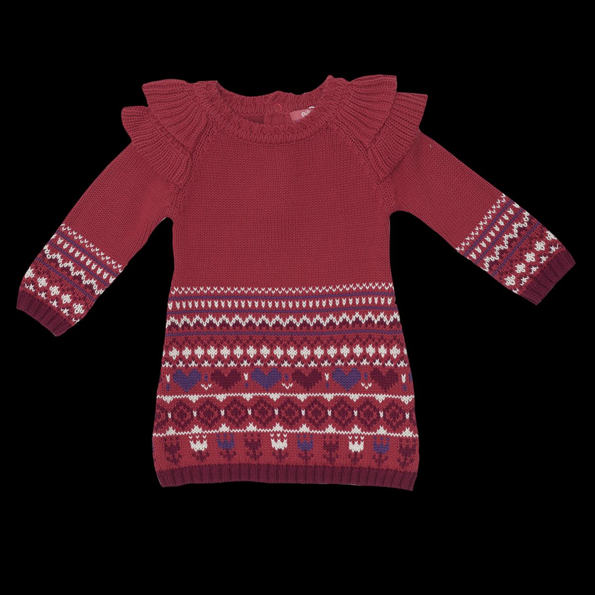 PILLIN - Vestido Tejido Bebé Niña PVV909 PILLIN