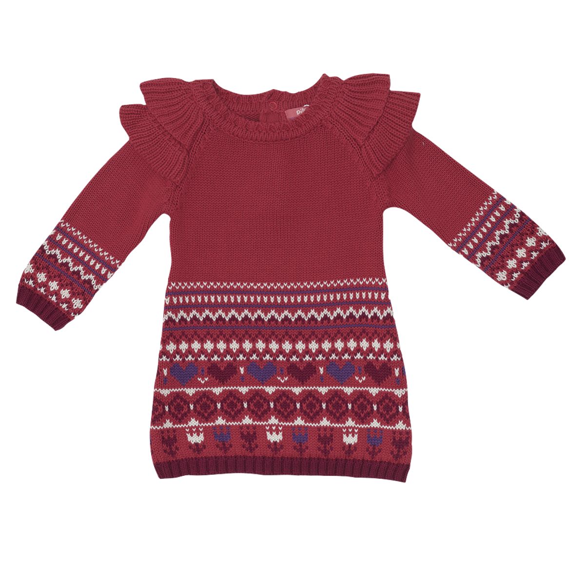 PILLIN - Vestido Tejido Bebé Niña PVV909 PILLIN