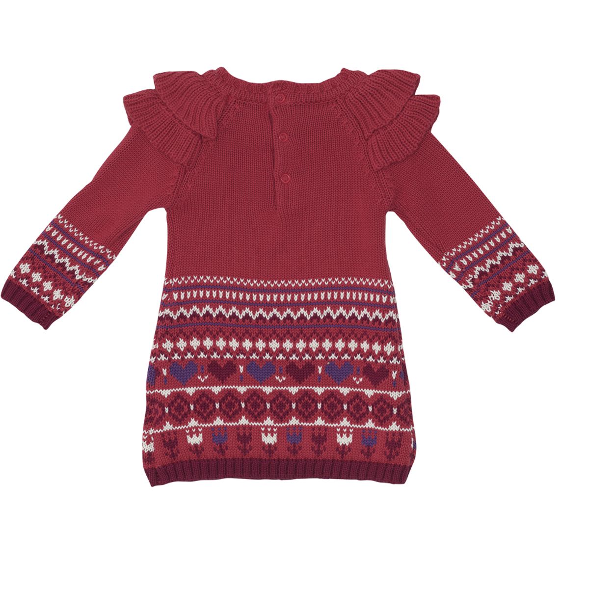 PILLIN - Vestido Tejido Bebé Niña PVV909 PILLIN