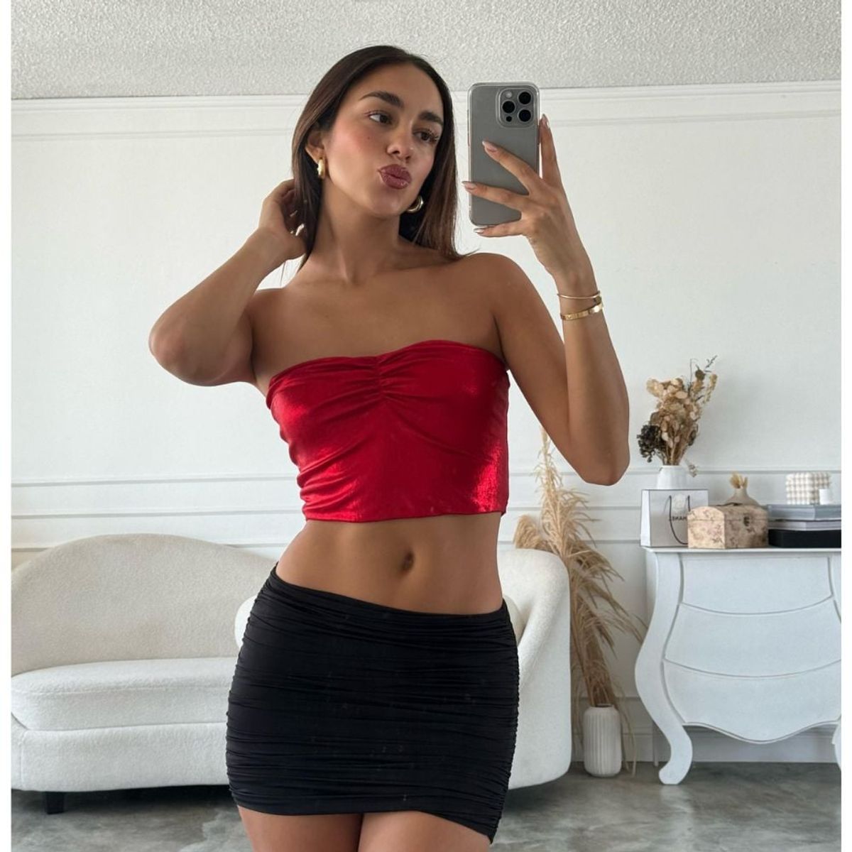 BETWEEN US - Crop Top Dany Between Us