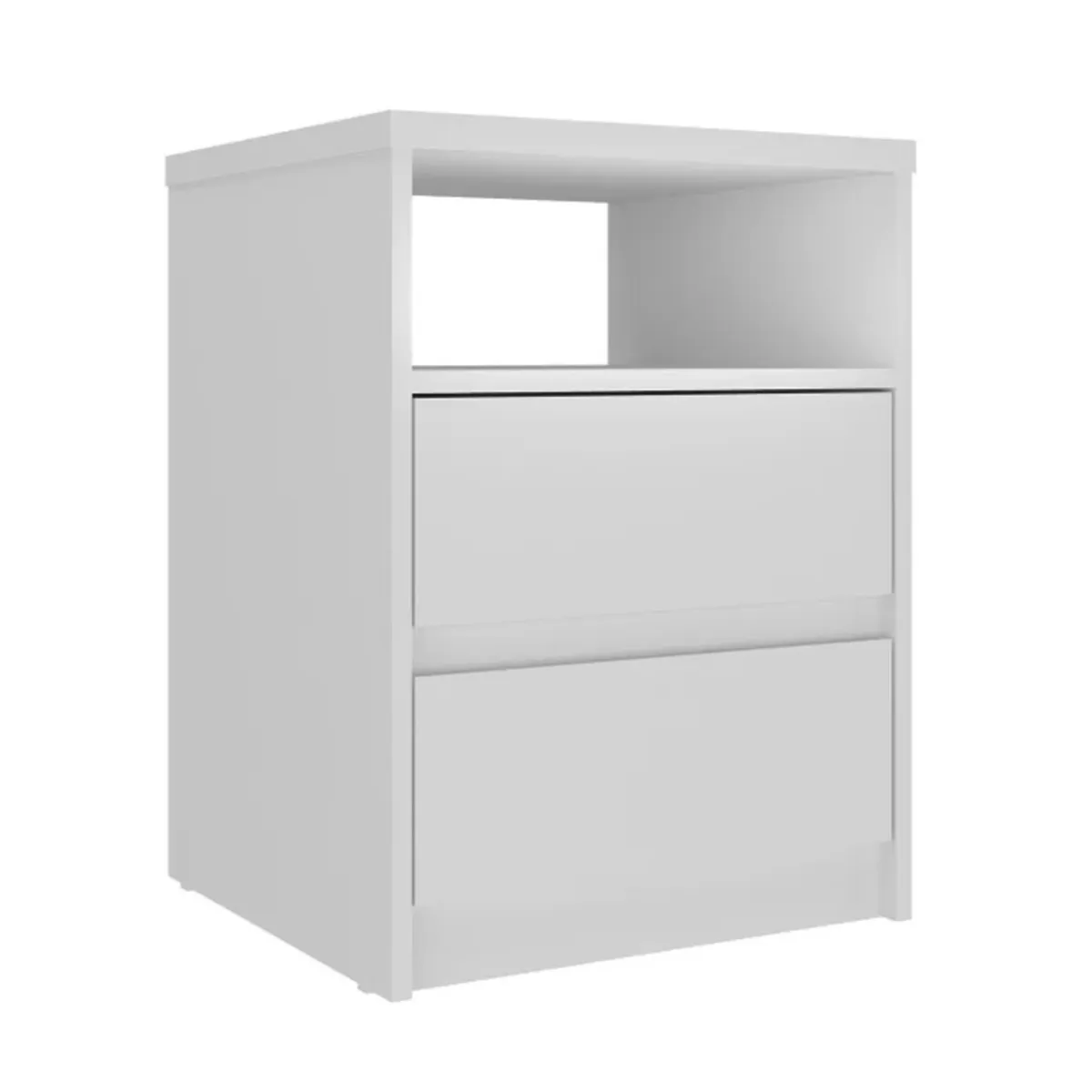 GENERICO - Velador Moderno Minase Blanco R&R MUEBLES