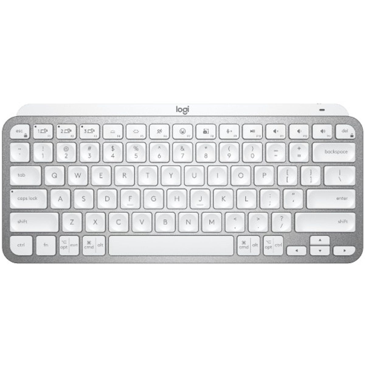 LOGITECH - Teclado Logitech Mx Keys Mini Plateado