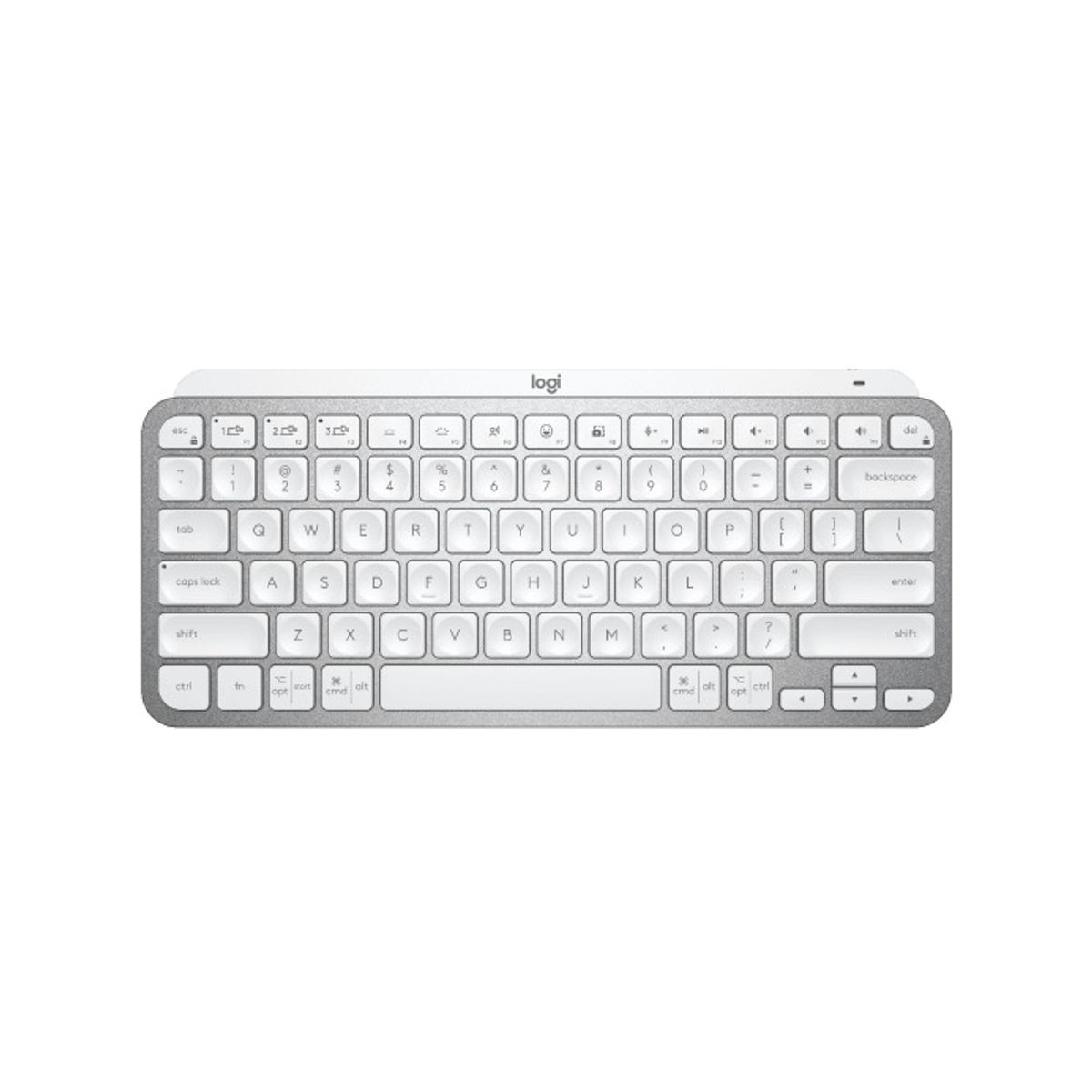 LOGITECH - Teclado Logitech Mx Keys Mini Plateado