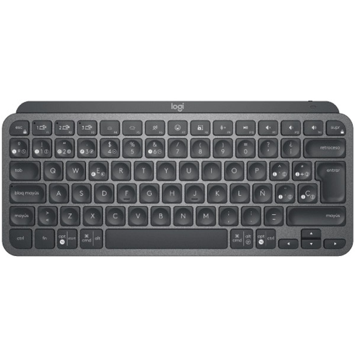 LOGITECH - Teclado Logitech Mx Keys Mini Negro