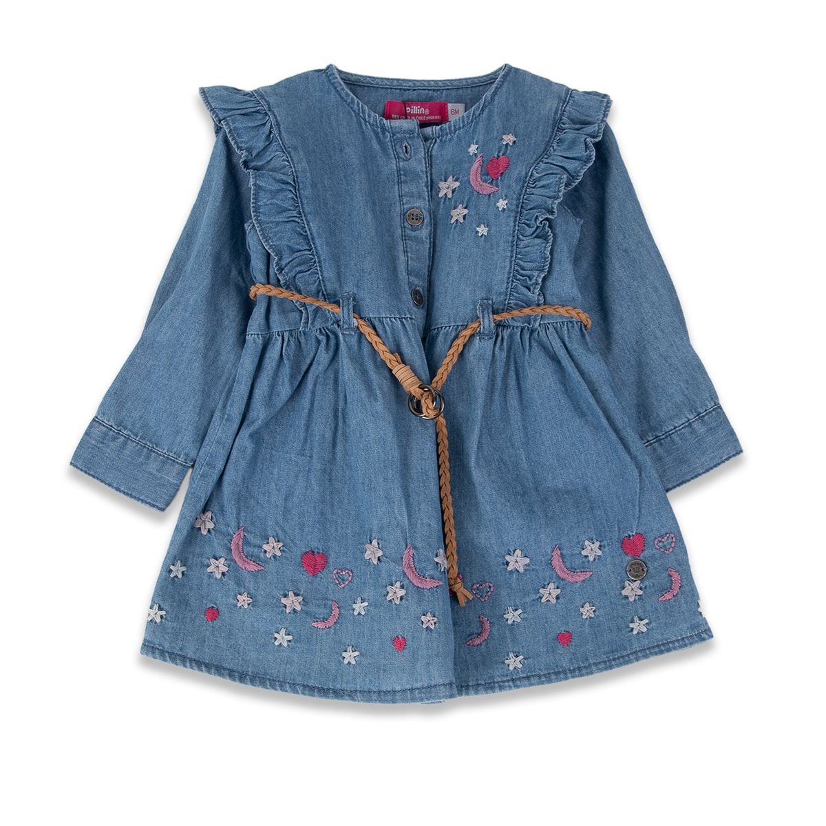 PILLIN - Vestido Bebe Niña PVZ707-24 PILLIN