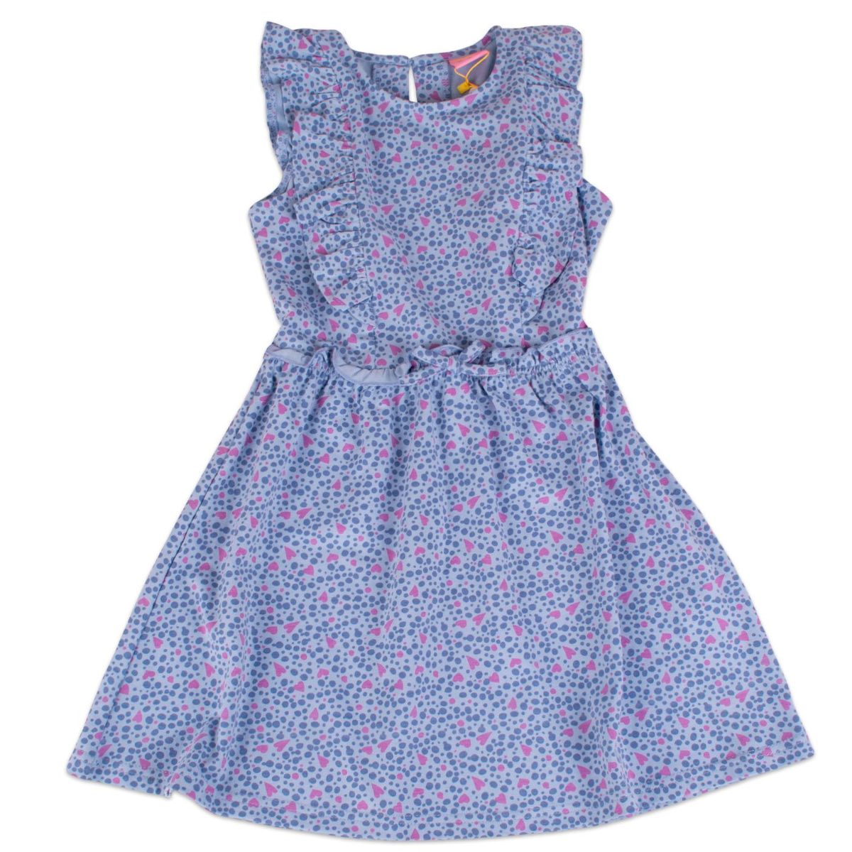 PILLIN - Vestido Jersey Estampado Niña PVY620-23 PILLIN