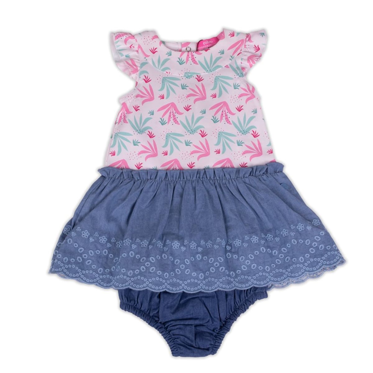 PILLIN - Vestido Bebe Niña PVY725-23 PILLIN