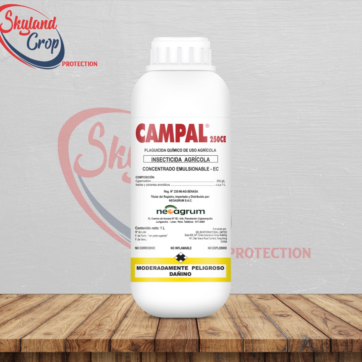 GENERICO - CAMPAL 250CE 1L INSECTICIDA AGRÍCOLA