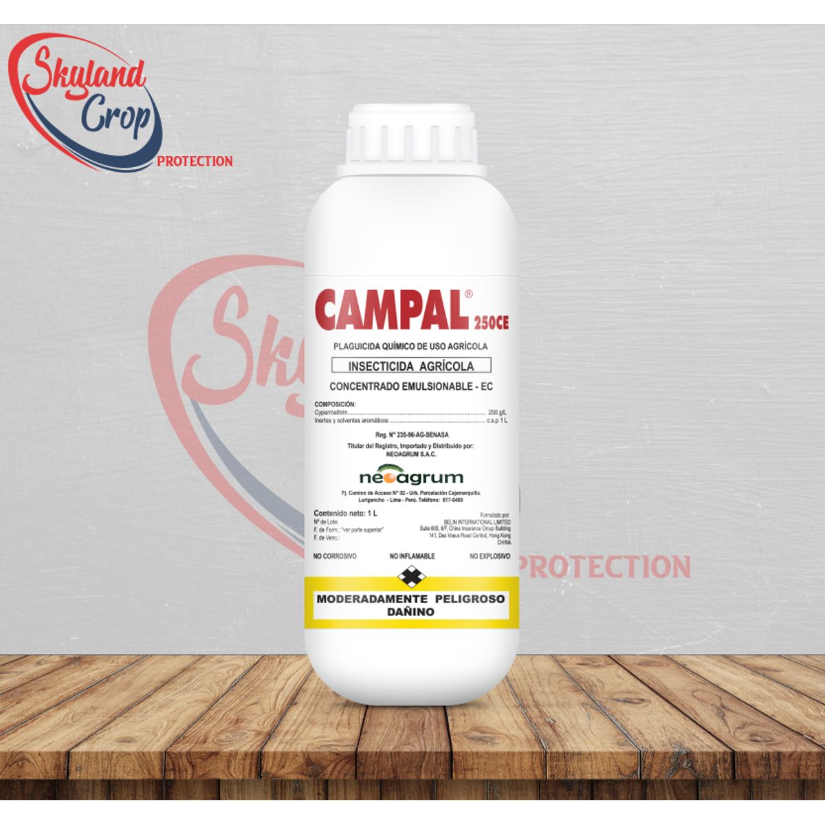 GENERICO - CAMPAL 250CE 1L INSECTICIDA AGRÍCOLA