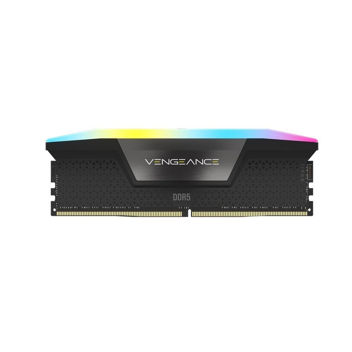 CORSAIR - Memoria RAM Corsair Vengeance 32GB RGB DDR5 5600Mhz CL40 2x16GB Negro