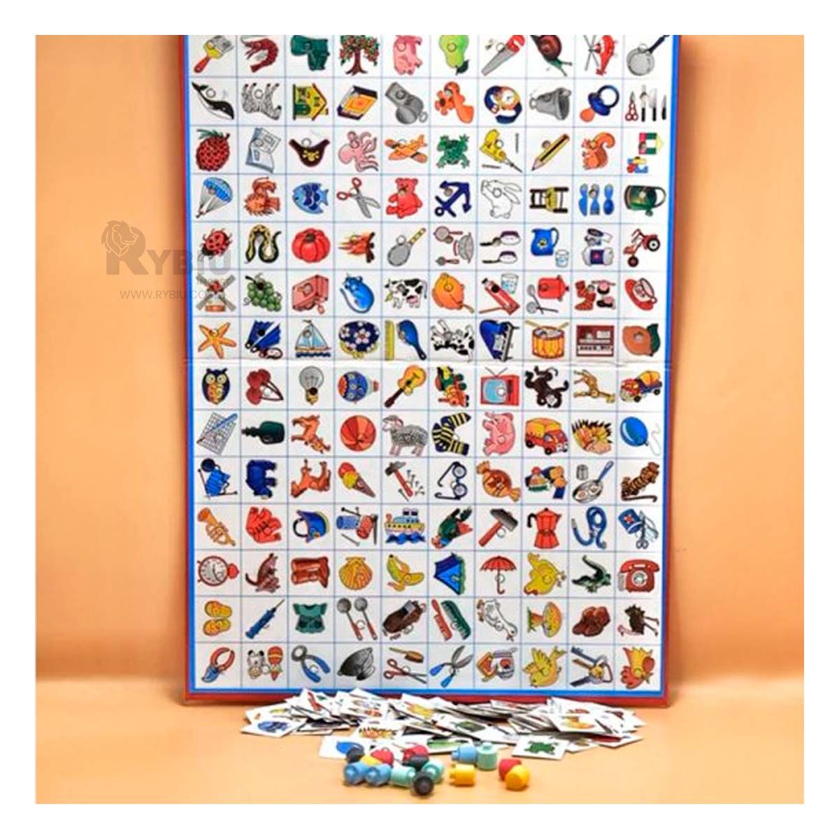 RYBIU IMPORT - Juego de Mesa Divertido y Entretenido Ponte Mosca Multicolor