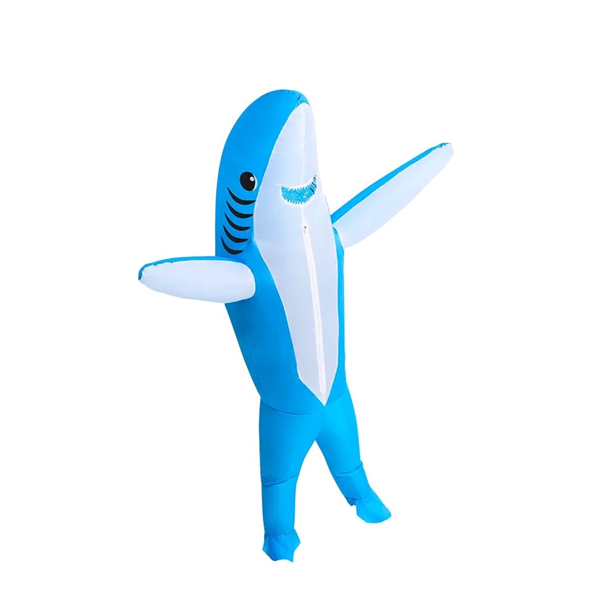 GENERICO - Disfraz Inflable de Tiburón para Niños Halloween y Cosplay